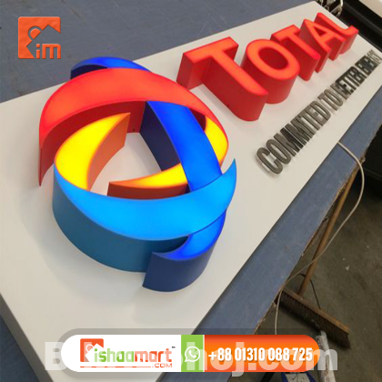 Super Market Sign board Letter Material: Acrylic